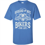 Husband & Wife Biker For Life Couple