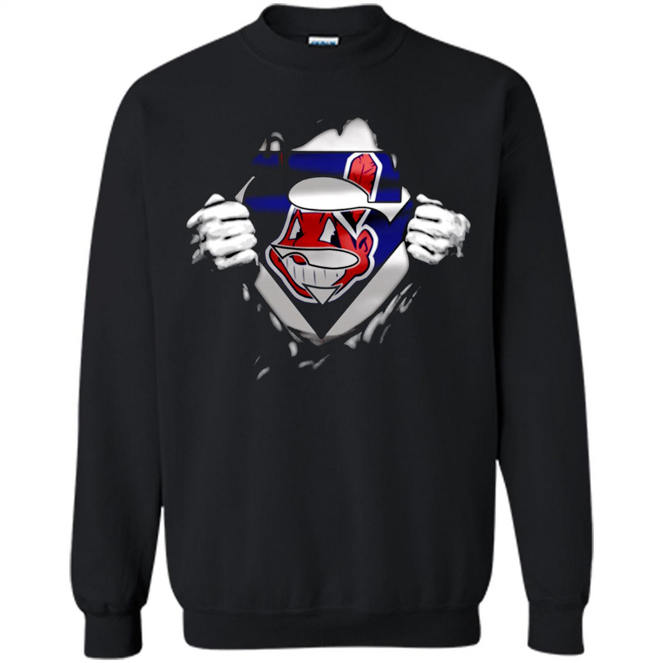 Cleveland Indians And Superman Fans - Sweatshirt