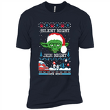 YODA SILENT NIGHT JEDI NIGHT CHRISTMAS UGLY SWEATER