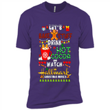 Let's Bake Stuff Drink Hot Cocoa Hallmark-Christmas Movies Sweatshirt PINGPONG