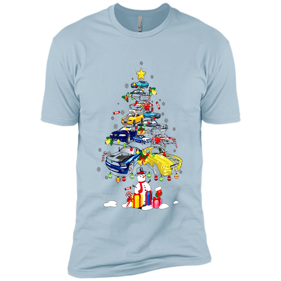 Mustang Tree Christmas Sweatshirt PINGPONG