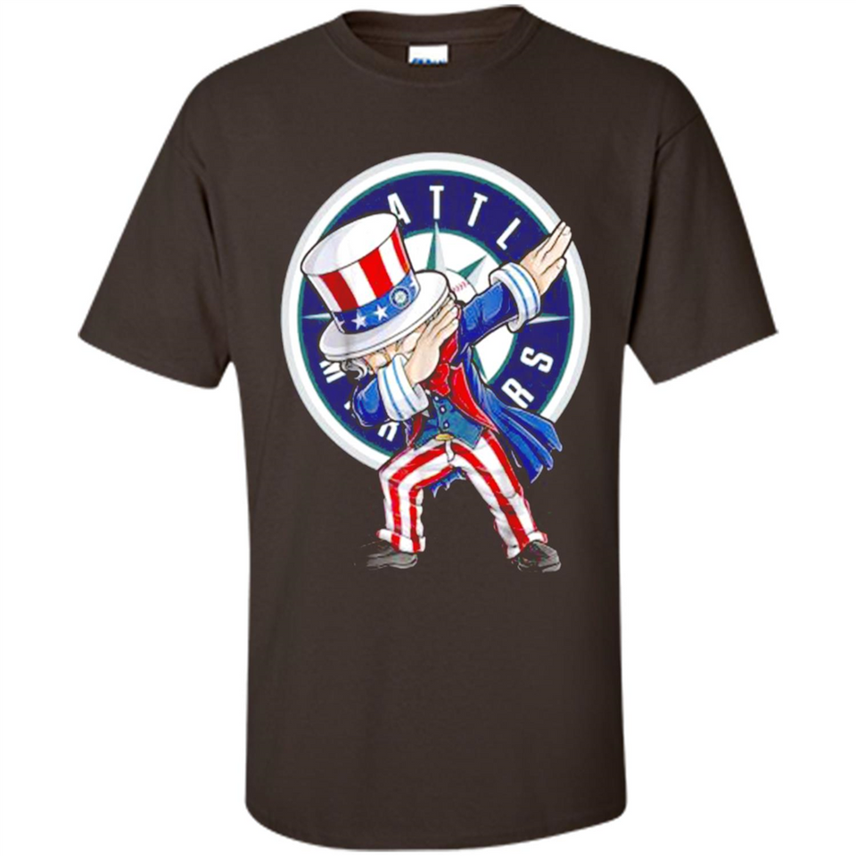 MLB SEATTLE MARINERS UNCLE SAM DABBING INDEPENDENCE DAY