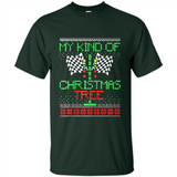 Funny Drag Racing Ugly Christmas Holiday Tree PING PONG