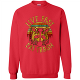 Live fast eat trash bear vintage camping PINGPONG
