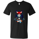 Chicago Bulls Halloween The Nightmare Before Christmas - Men's V-Neck