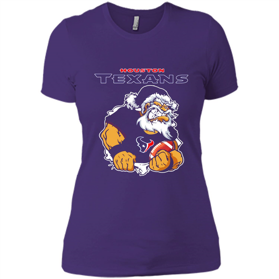 Grumpy Santa Claus Houston Texans Football Team PINGPONG