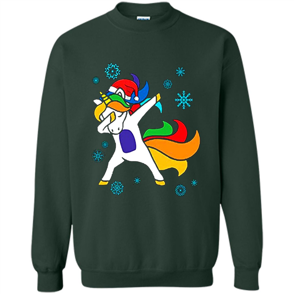 Christmas Dabbing Unicorn - Sweatshirt