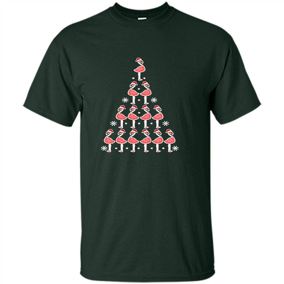 Flamingo Christmas Tree Flamingo - Shirt