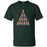 Flamingo Christmas Tree Flamingo - Shirt