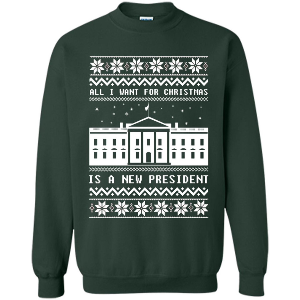 All I want for Christmas is a new president ugly PINGPONG