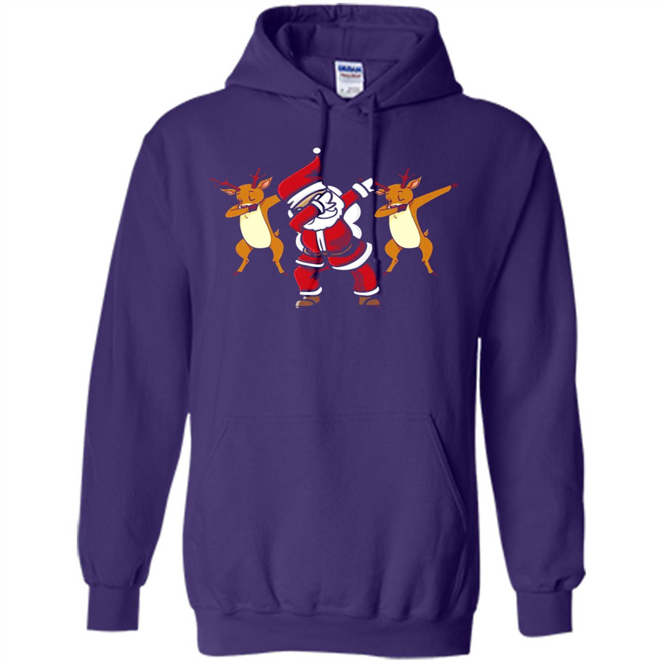Dabbing Santa - Funny Santa Claus Christmas Dab - Hoodie