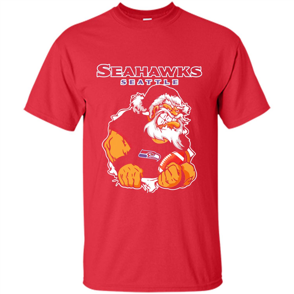 Grumpy Santa Claus Seahawks Seattle Football Team PINGPONG