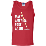 Make America Rake Again California Fires Paradise Youth T-Shirt PINGPONG - Tank Top