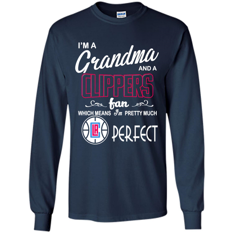 I'M A Grandma And A Los Angeles Clippers Fans