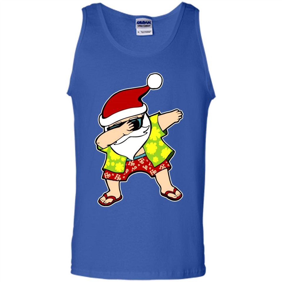 Dabbing Santa Christmas In July 1 - Tank Top