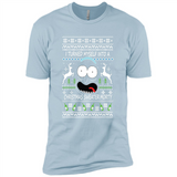 RICK AND MORTY-I TURNED MYSELF INTO A CHRISTMAS SWEATER MORTY UGLY XMAS SWEATER