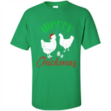 Christmas Chicken Shirt Santa Hens Lover Funny Farmer Gift - Shirt