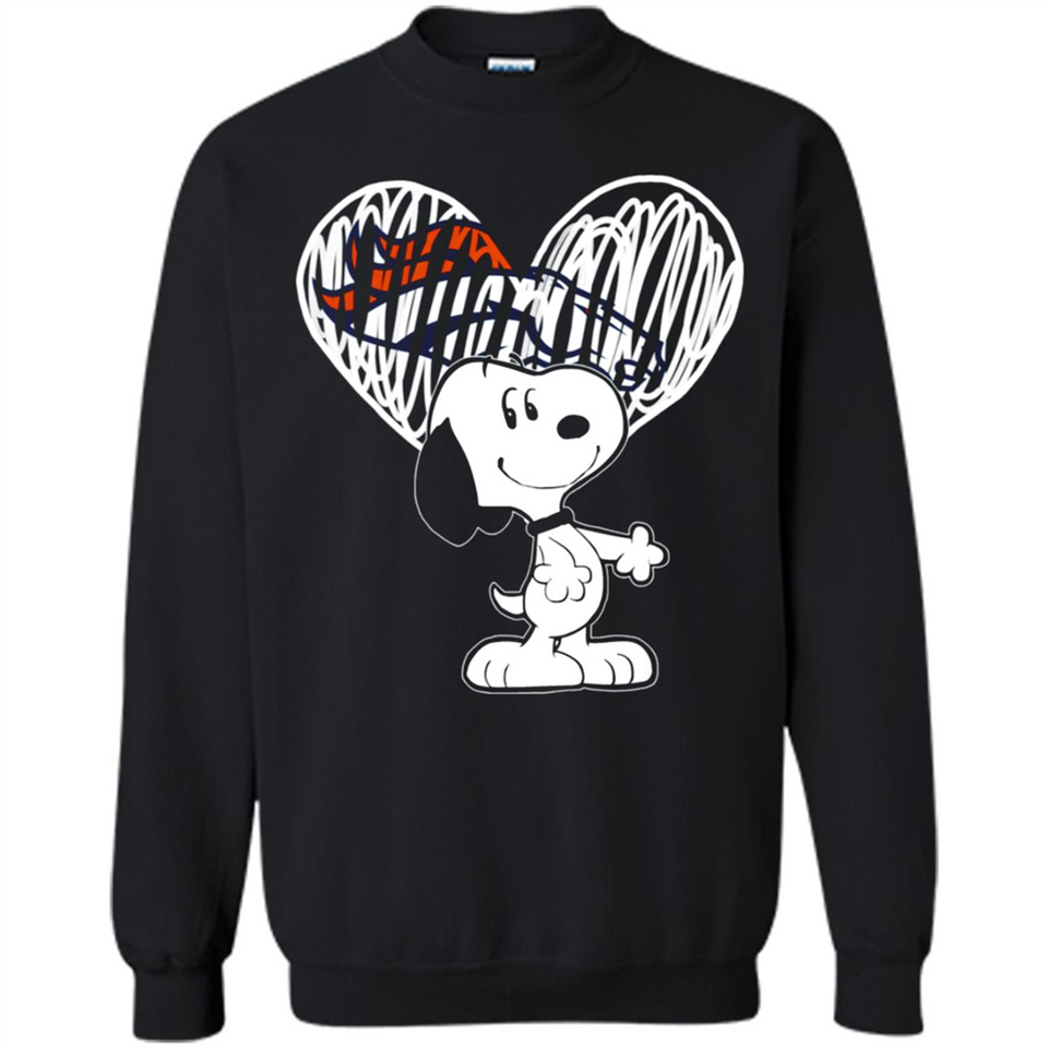 I LOVE DENVER BRONCOS SNOOPY IN MY HEART NFL