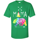 Mama Bear Shirt Tie Dye Family Vacation & Camping Tee - Shirt