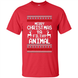 Merry Christmas ya filthy animal ulgy sweater PINGPONG