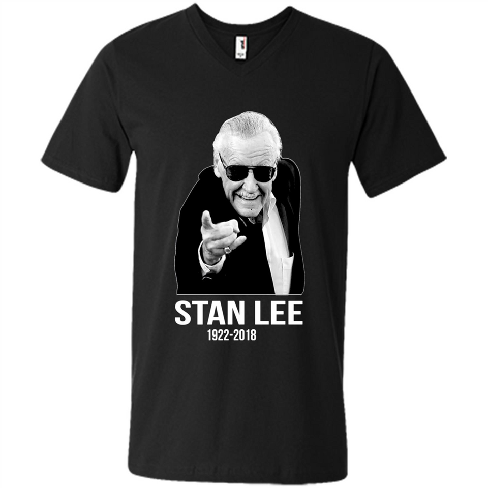 Stan Lee Rip 1922-2018 - Men's V-Neck