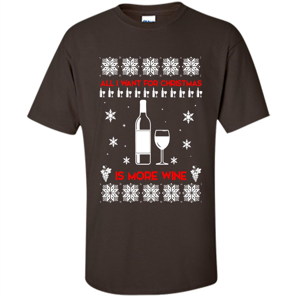 All I Want For Christmas is Wine Ugly sweater PINGPONG