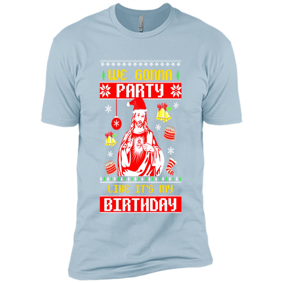 We Gonna Party Like It's My Birthday Jesus Christmas PINGPONG