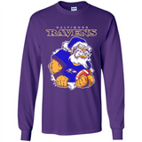 Grumpy Santa Claus Baltimore Ravens Football Team PINGPONG