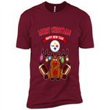 Pittsburgh Steelers NFL Reindeer Funny Merry Christmas And Happy New Year