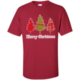 Plaid Christmas Tree Shirt Merry Christmas Plaid is Rad