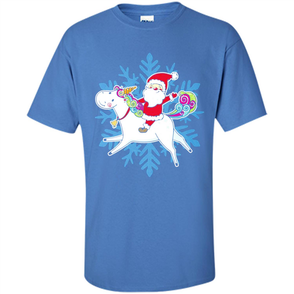 Unicorn And Santa Christmas 1 - Shirt