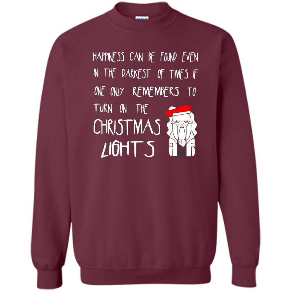 Christmas Ugly Sweater Christmas Lights - Sweatshirt