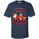 Never Underestimate A July Woman Watches Hallmark Movies Sweatshirt PINGPONG