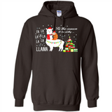 Llama Tis the season to be slothy Christmas sweatshirt PINGPONG - Hoodie