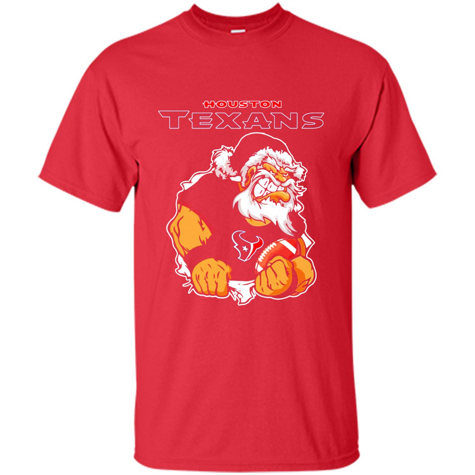 Grumpy Santa Claus Houston Texans Football Team PINGPONG
