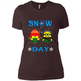 Snow Day Shirt For Dallas Stars Vs Minion Fans pingpong