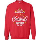 Funny Christmas Movie Shirt, Christmas Movies - Sweatshirt