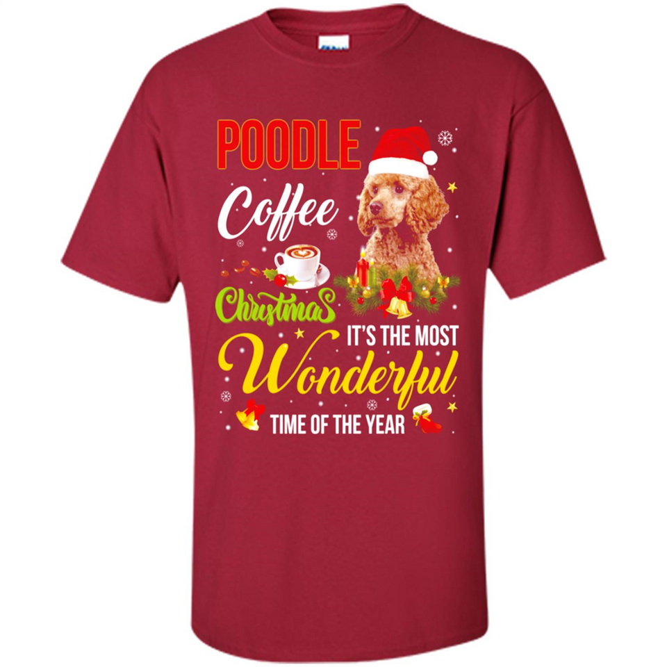 Poodle Coffee Wonderful Christmas