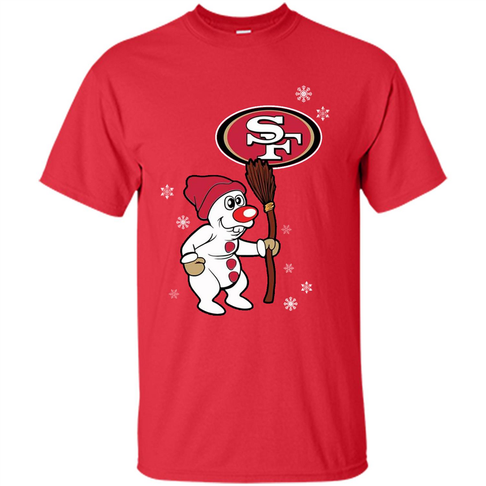 San Francisco 49ers Snowman