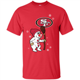 San Francisco 49ers Snowman