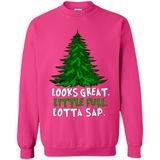 Looks Great Little Full Lotta Sap Funny Christmas PINGPONG