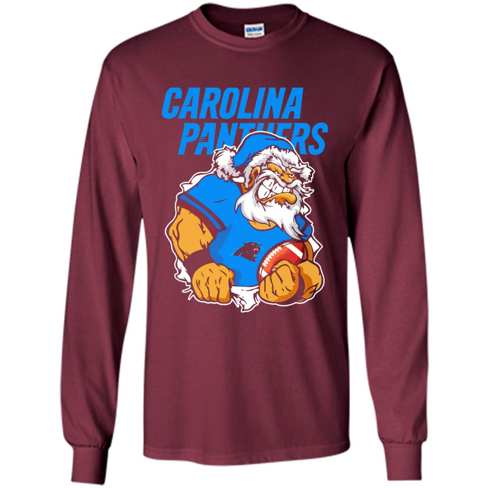 Grumpy Santa Claus Carolina Panthers Football Team PINGPONG