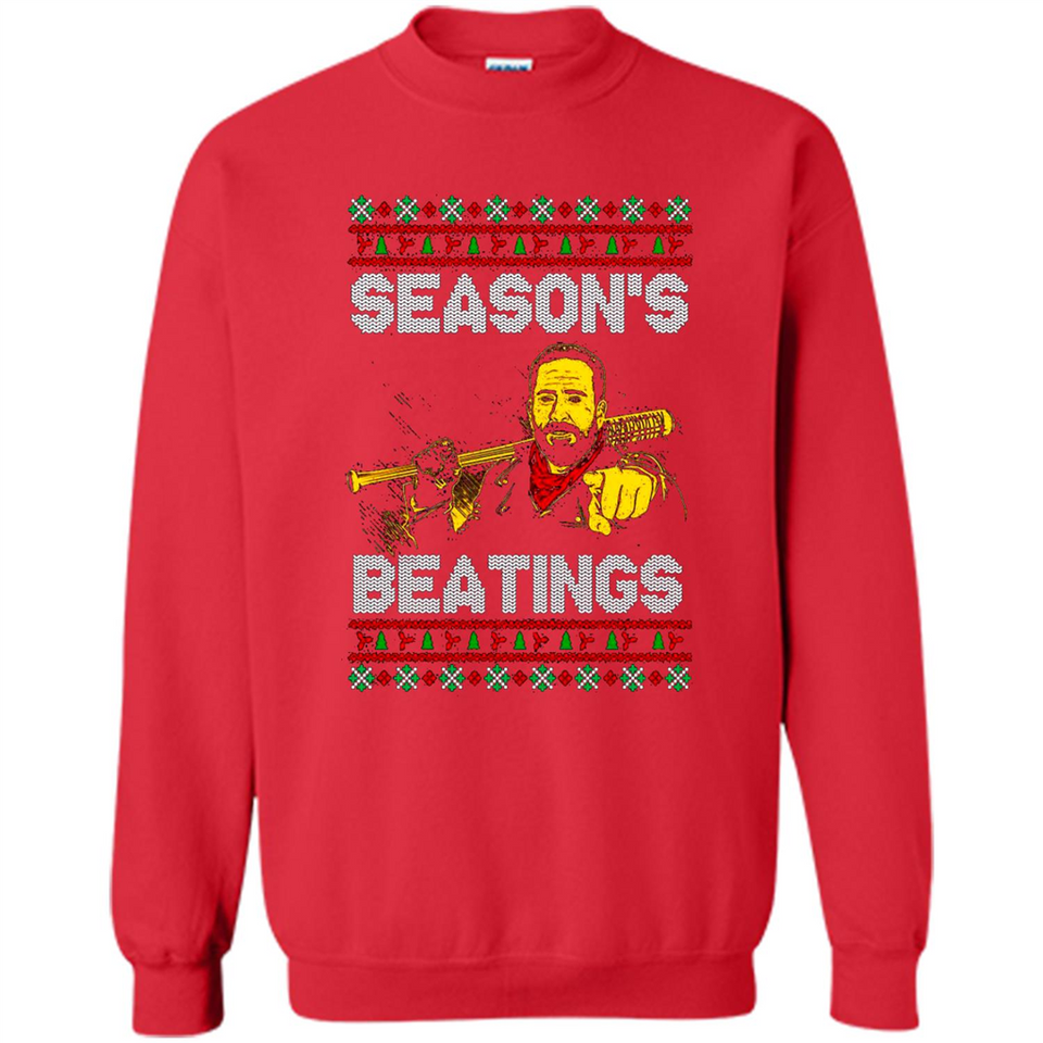 Negan Season's Beatings Christmas PINGPONG