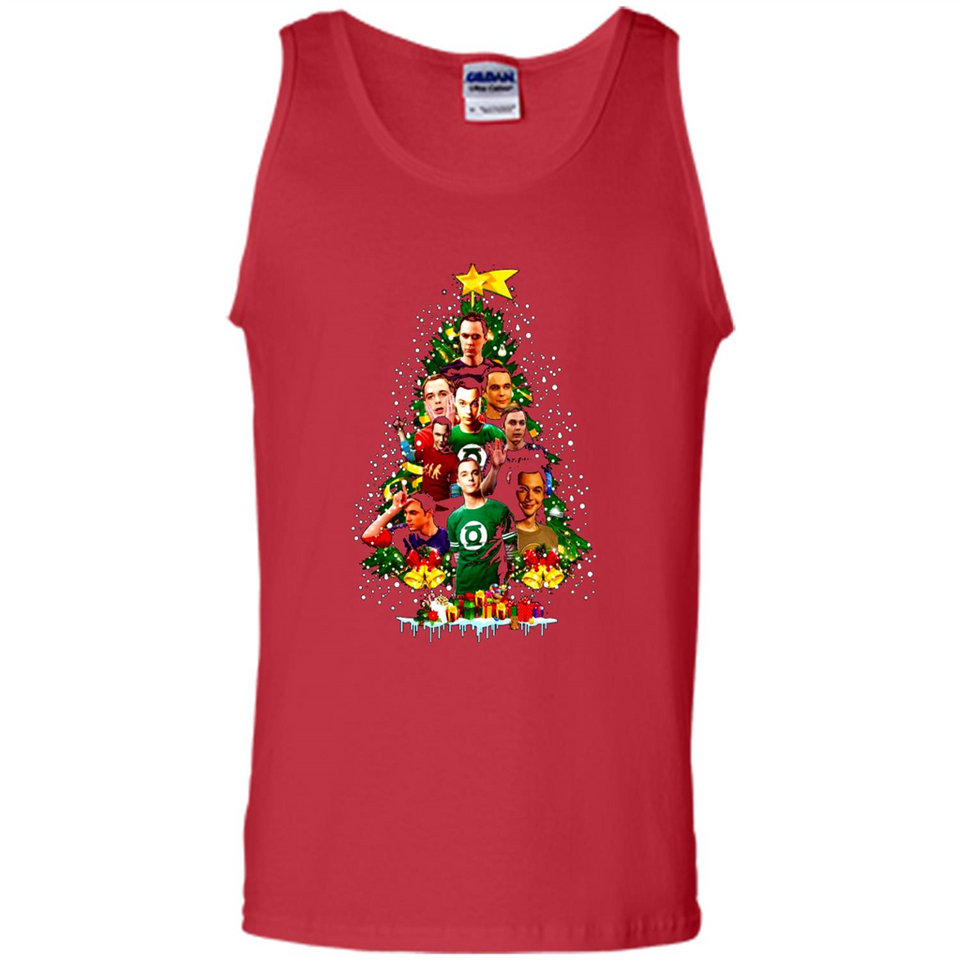 Sheldon Cooper Christmas tree sweater PINGPONG
