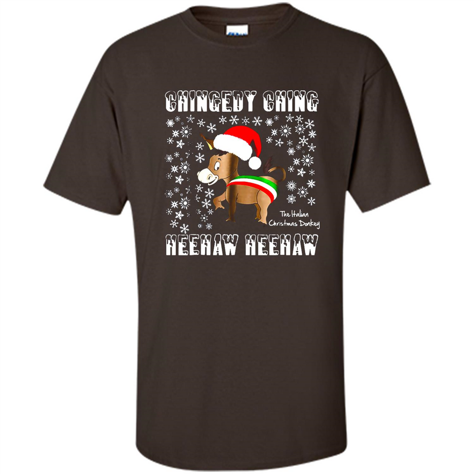 Amazing Dominick The Christmas Donkey-Italian Christmas Donkey - Shirt