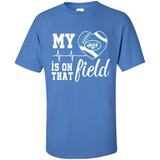 New York Jets Football My Heart is on that Field - Shirt