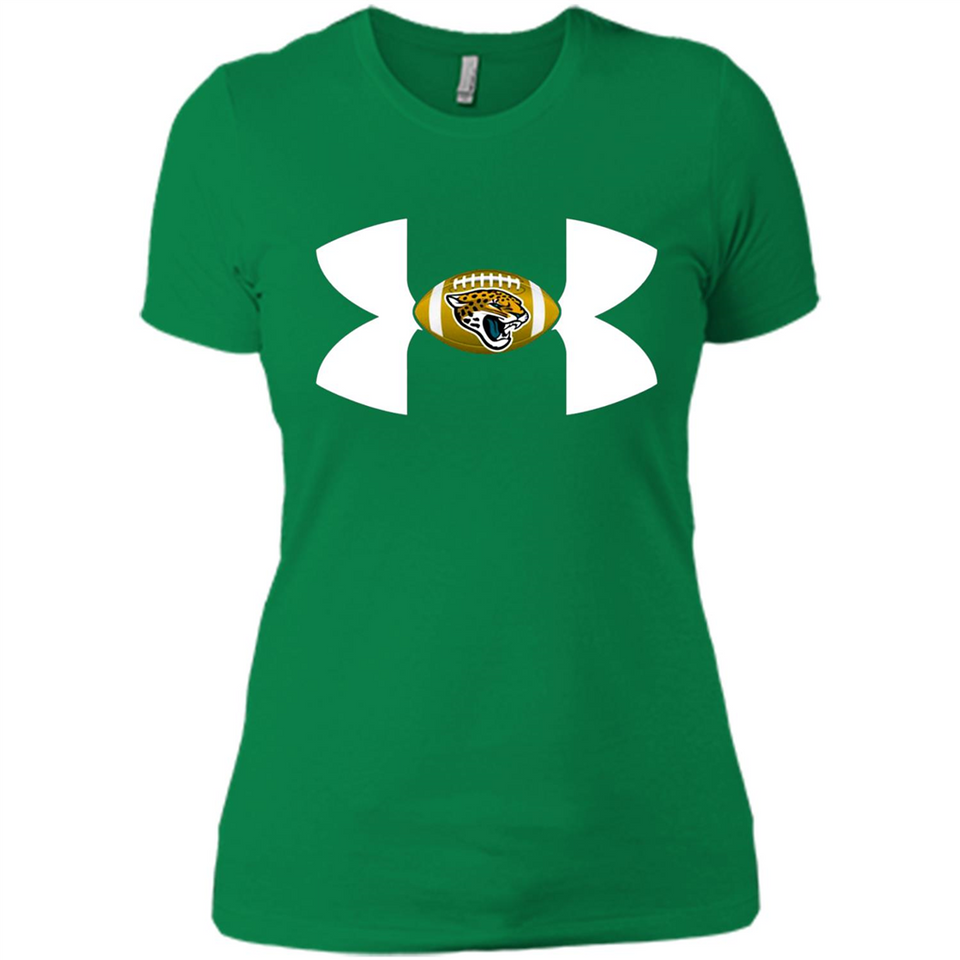 Jacksonville Jaguars Under Armour Logo - Ladies' Boyfriend T-Shirt