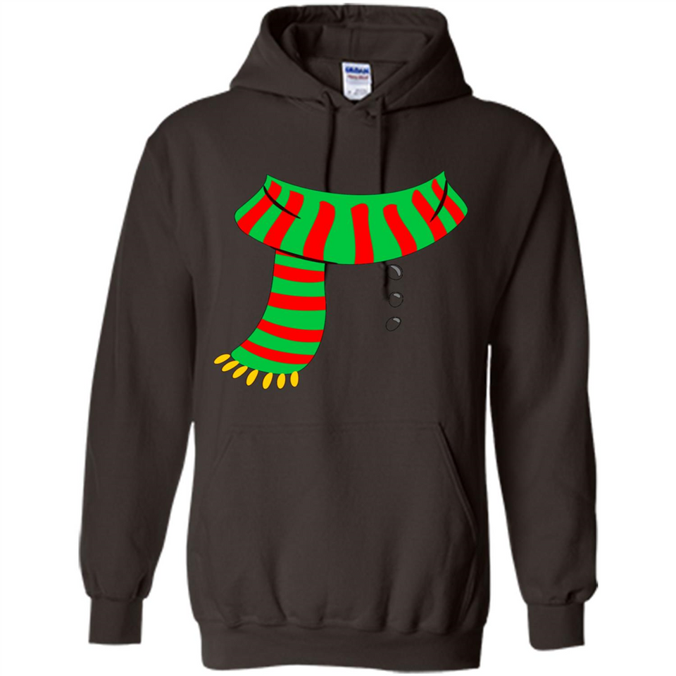 Snowman Scarf Costume T-shirt Christmas