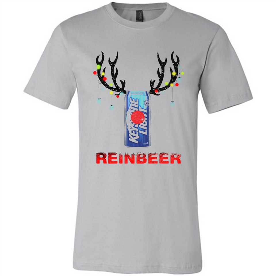 Keystone Light reinbeer Christmas - Canvas Unisex T-Shirt