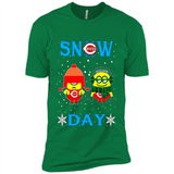 Snow Day Shirt For Cincinnati Reds Vs Minion Fans pingpong